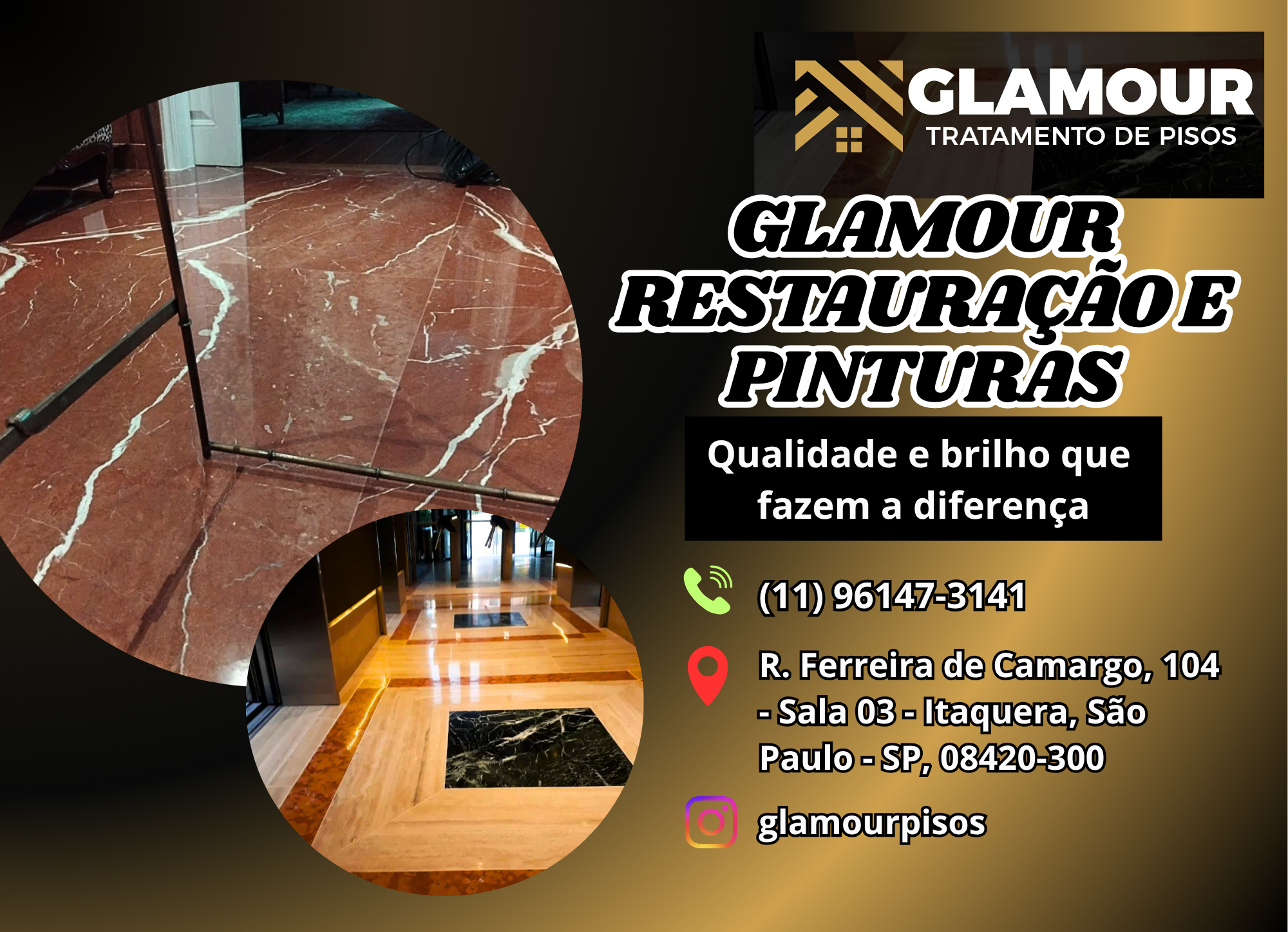GLAMOUR RESTAURAÇÃO E PINTURA