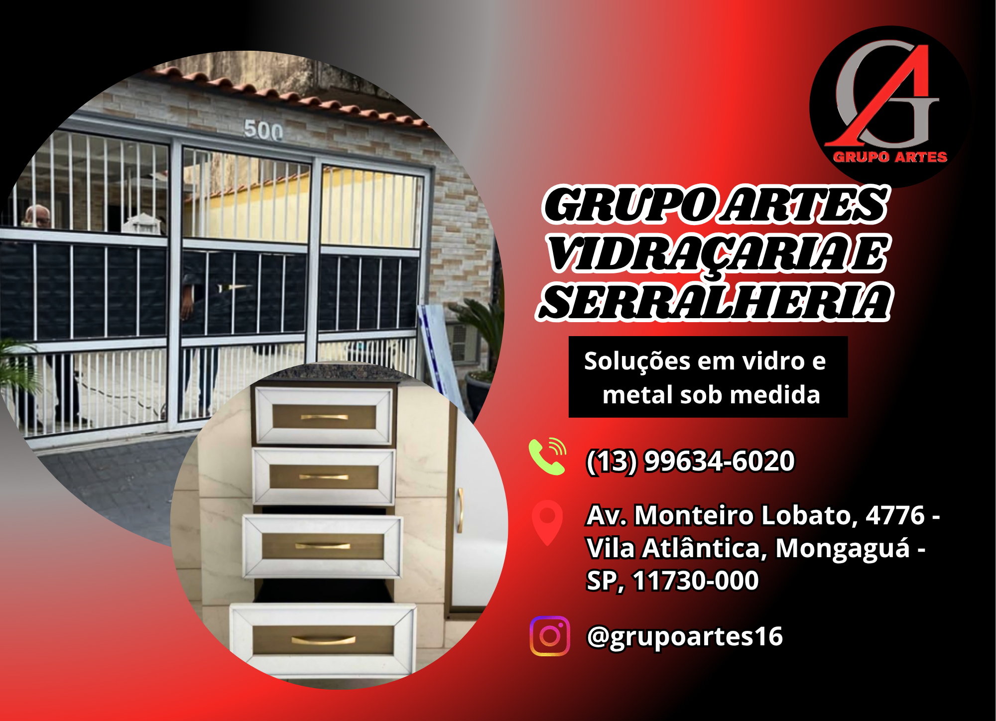 Grupo Artes Vidraçaria e Serralheria