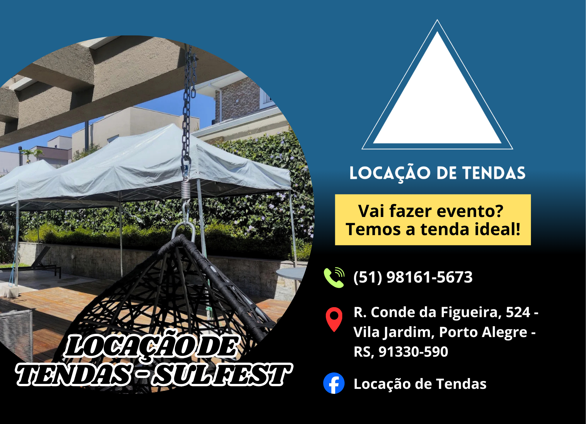 LOCAÇÃO DE TENDAS – SUL FEST
