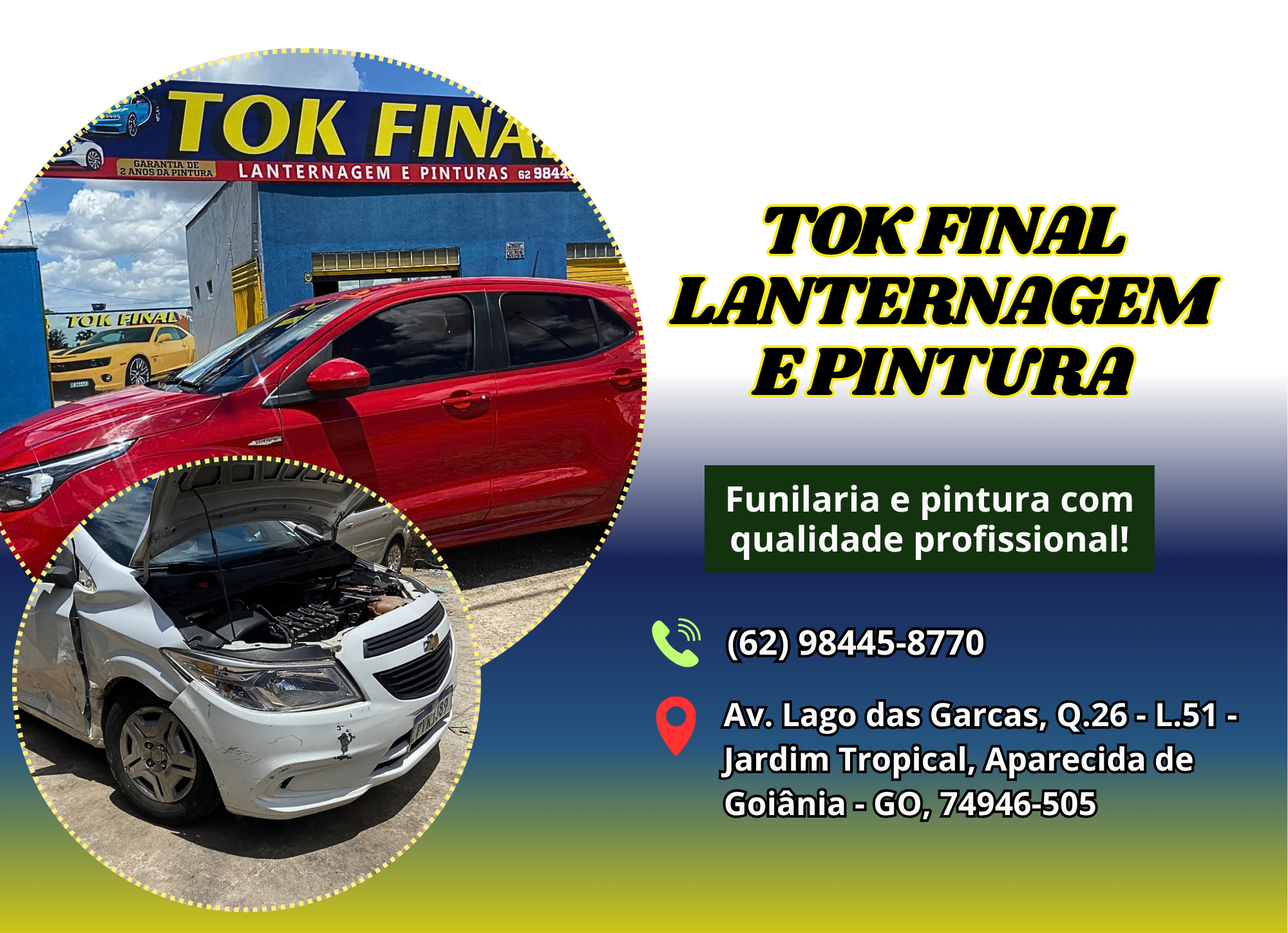 Tok Final Lanternagem e Pintura