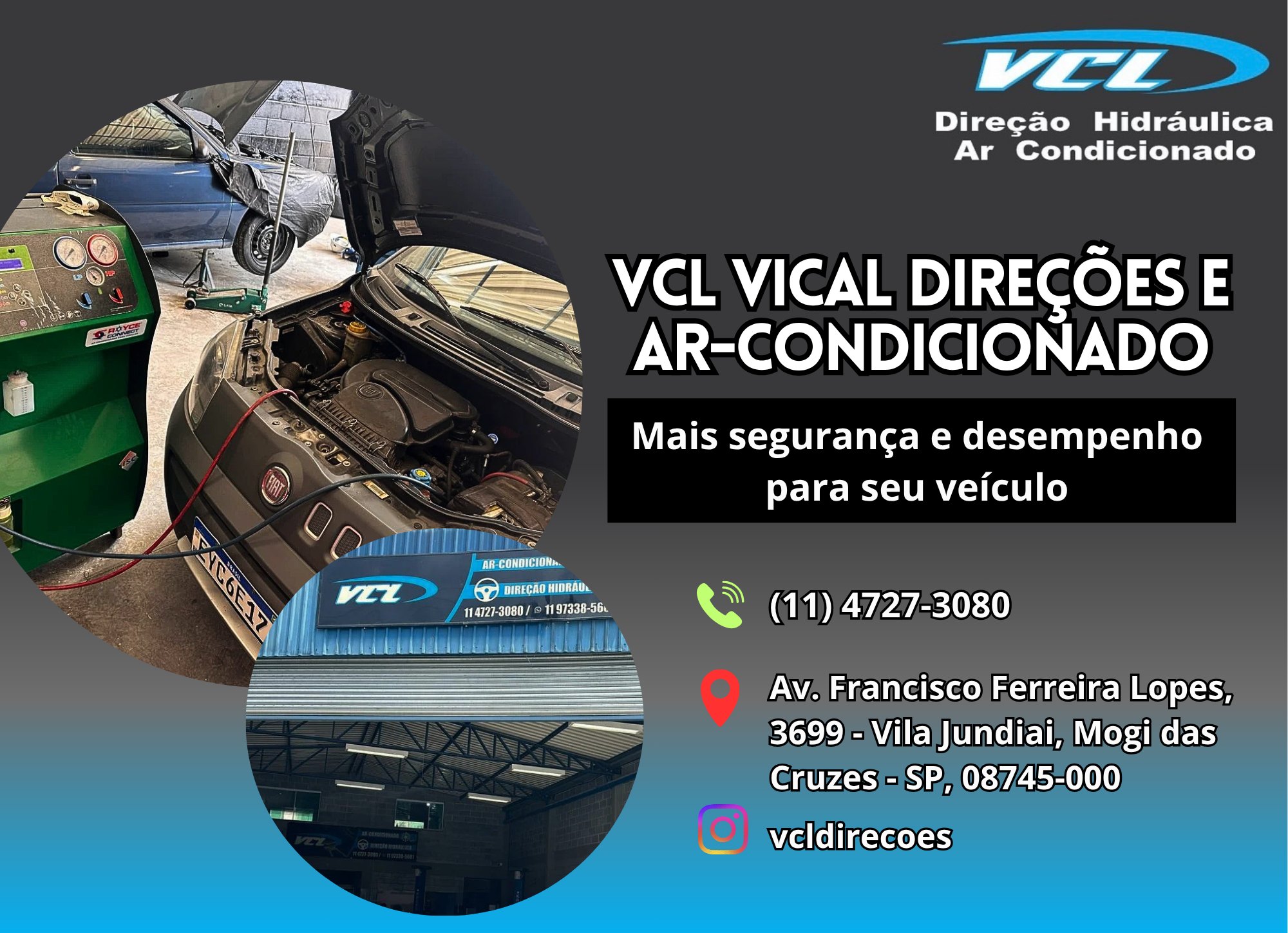VCL Vical Direções e Ar-condicionado