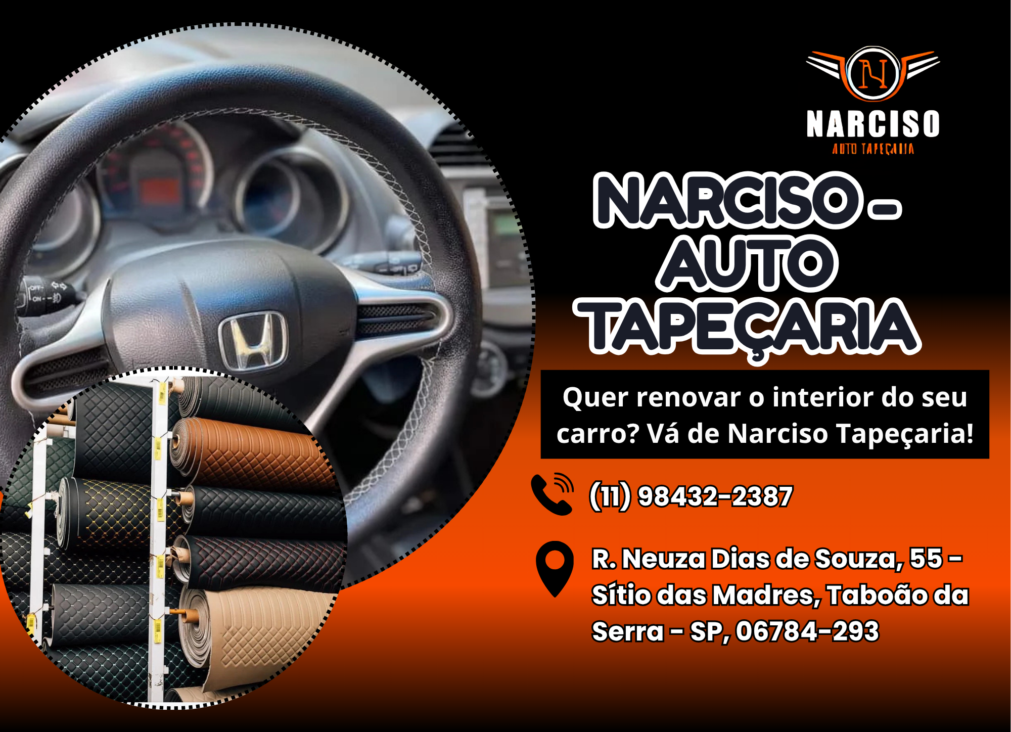 NARCISO – Auto Tapeçaria